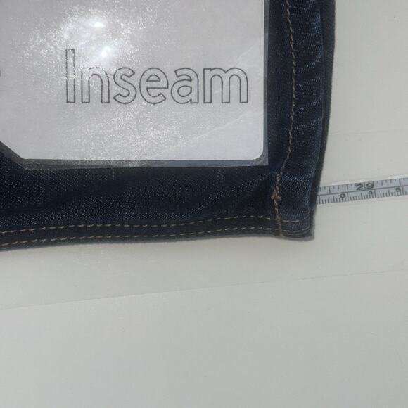 American Eagle Outfitters Tomgirl Distressed Jeans Women’s 00 Regular Blue Denim - Picture 9 of 9